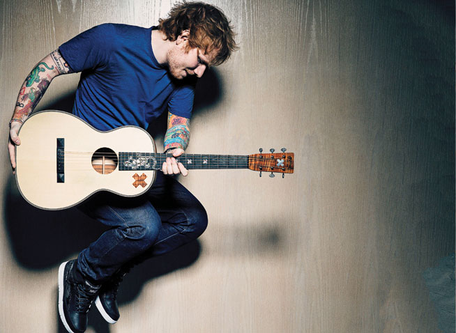 Foto van Ed Sheeran.