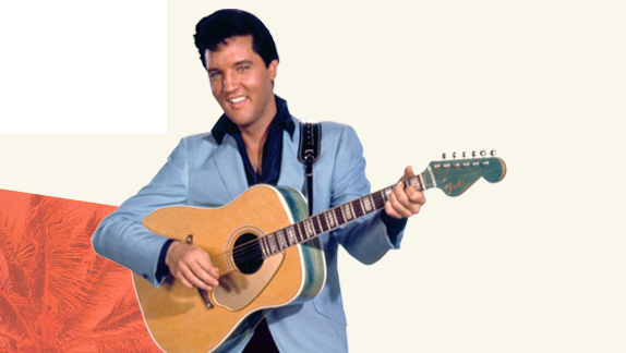 Foto van Elvis Presley.