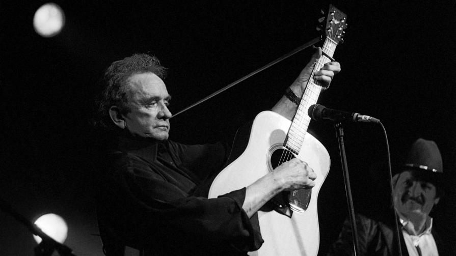 Foto van Johnny Cash.