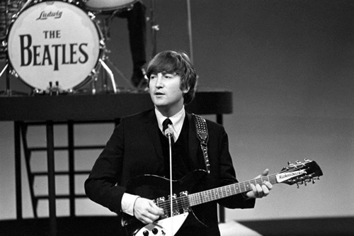 Foto van John Lennon.